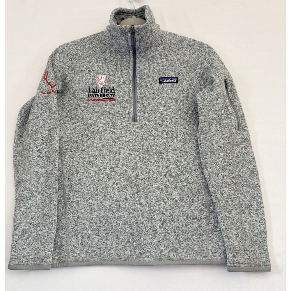 Patagonia Worn Wear womens‎  Jacket Full Zip Large Grey Hiking Outdoors Small